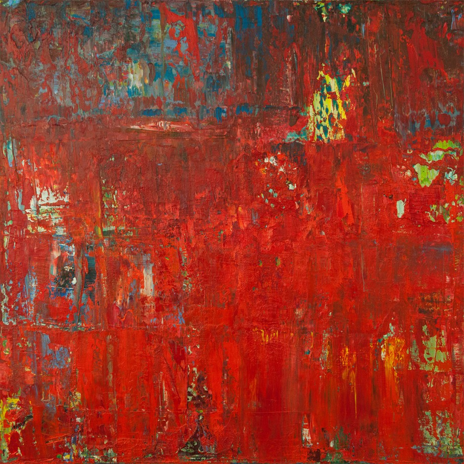 On Fire | Oil on canvas | 140 x 140 cm