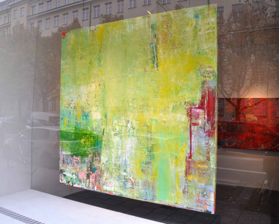 SECRET ESCPAE | Oil on Canvas | 180 x 180 cm