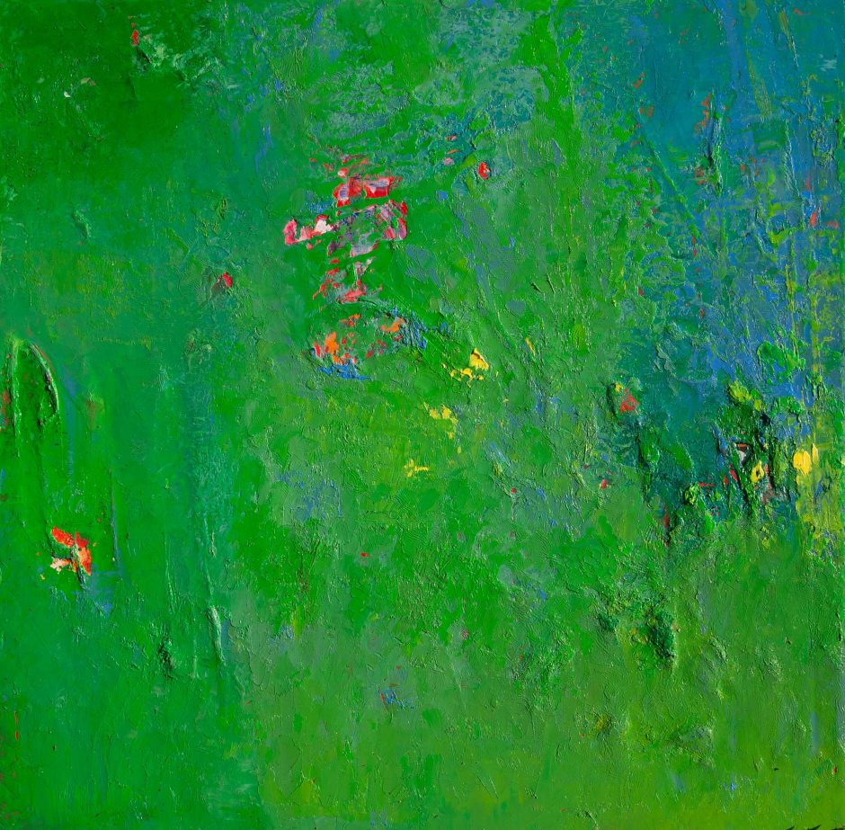 Walk in the Park | Oil on Canvas | 100 x 100 cm