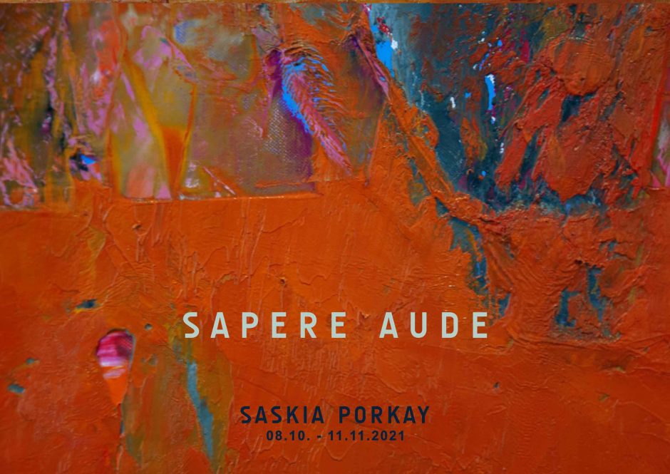 Solo Exhibition „SAPERE AUDE“ | 08.11.-11.11.2021 | Galerie flash, Munich